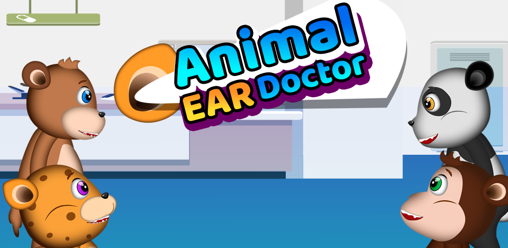 Animal Ear Doctor Game title screen