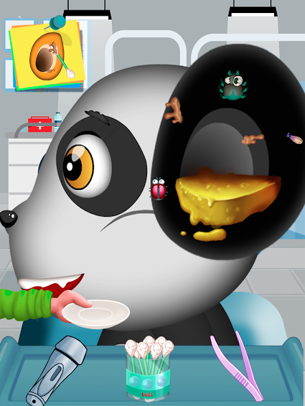 Animal ear care gameplay screenshot